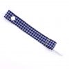 Grid-on-Navy-dummy-pacifier-clip-saver-baby-ACCC-Compliant