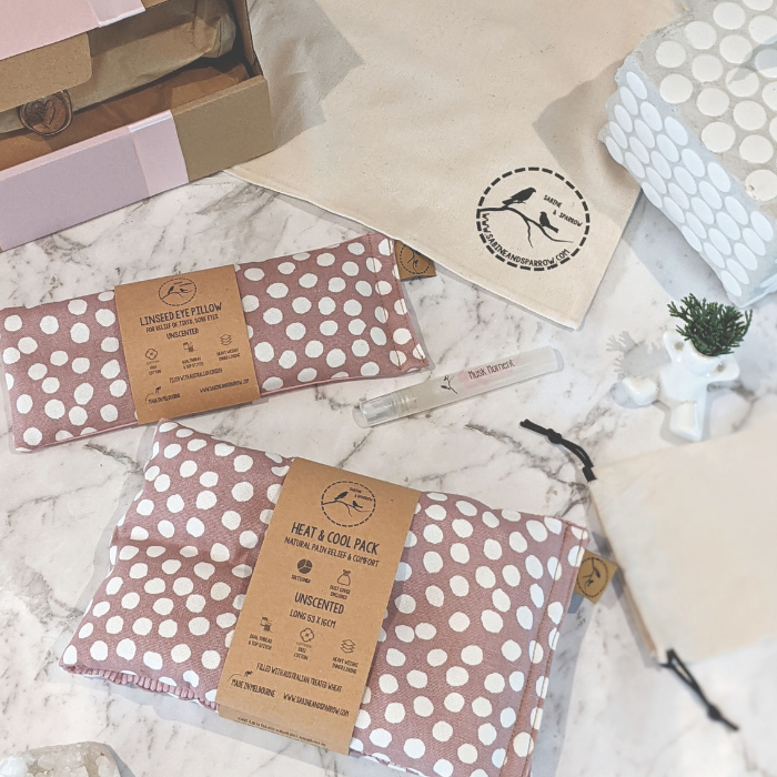 Pastel Pink Dots gift pack discover