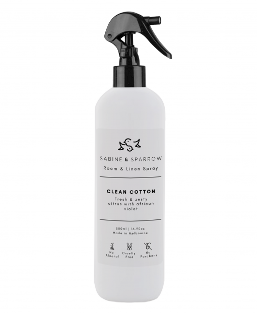 Clean-Cotton-scented-room-linen-spray-mist-500ml